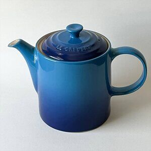 LE CREUSET Grand Teapot Blue 1.3L Large Stoneware NOT "2nd Choice"